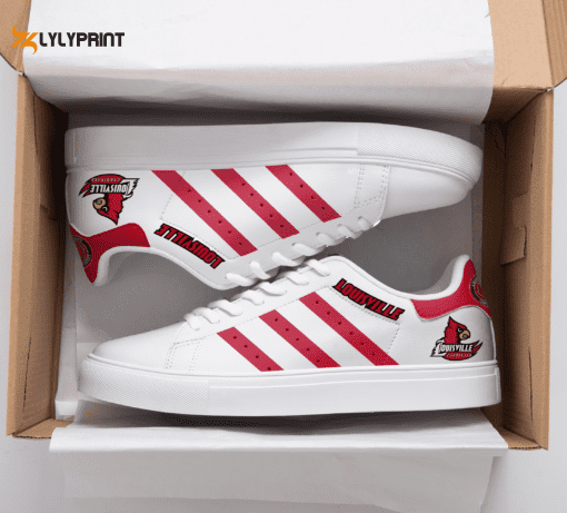 Louisville Cardinals Skate Shoes For Men Women Fans Gift ,Trendy Style Sneakers ST0801