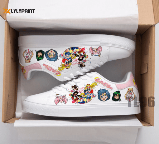 Sailor Moon Skate Shoes For Men Women Fans Gift  ST0801