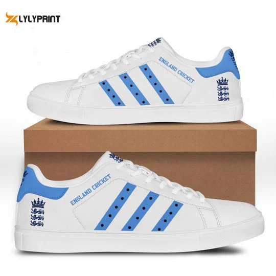 England Cricket 2 Skate Shoes For Men Women Fans Gift , Trendy Style Sneakers ST0801