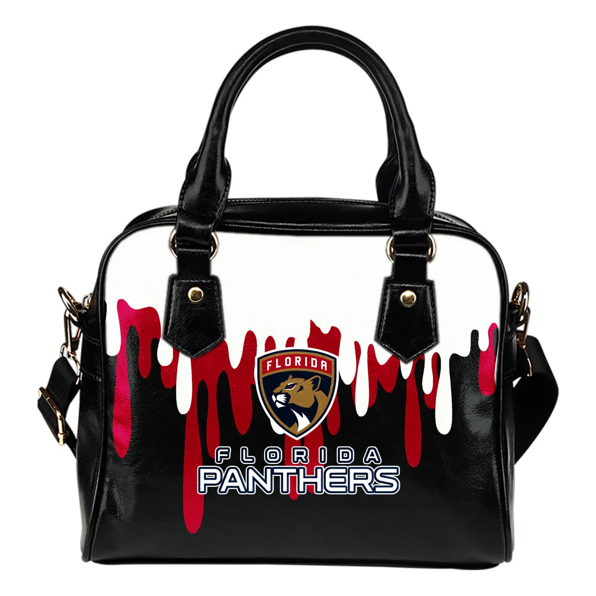Color Leak Down Colorful Florida Panthers Shoulder Handbags Sb0801