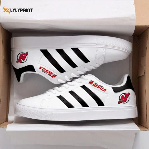 New Jersey Devils Skate Shoes For Men Women Fans Gift or Men Women Fans Gift ,Trendy Style Sneakers ST0801