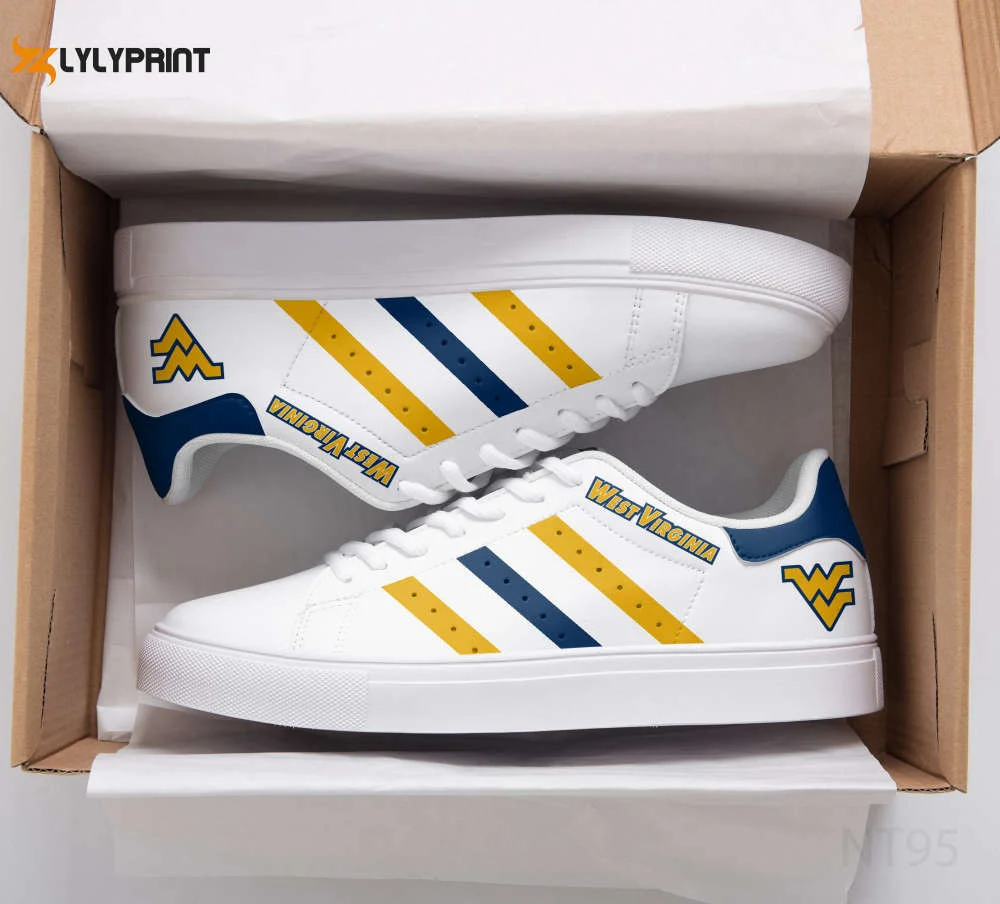 West Virginia Mountaineers 2 Skate Shoes For Men Women Fans Gift  ST0801