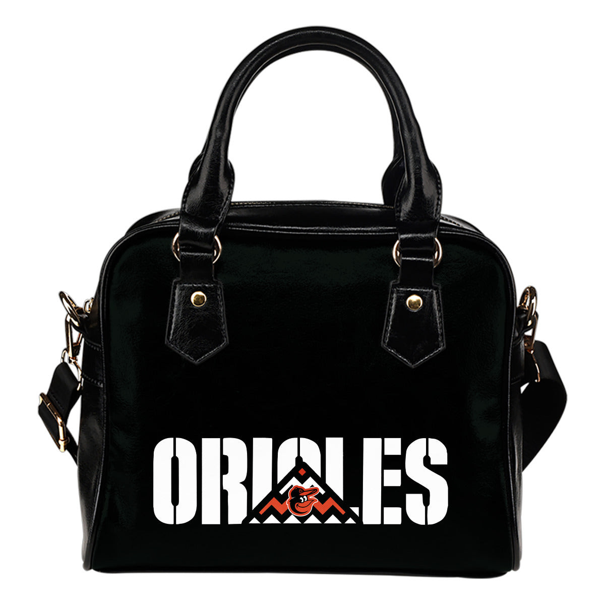 Baltimore Orioles Mass Triangle Shoulder Handbags Sb0801