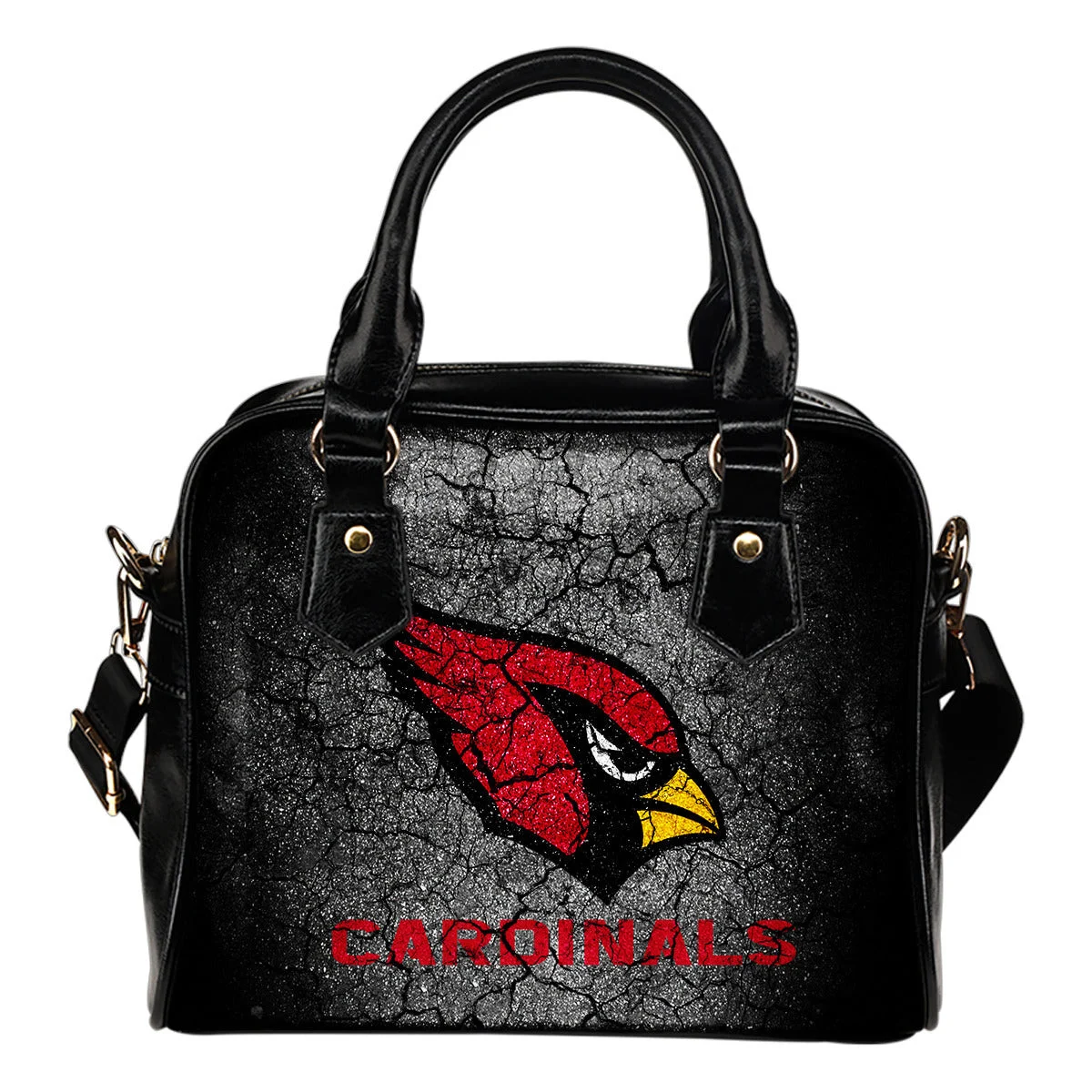 Wall Break Arizona Cardinals Shoulder Handbags Women Purse Sb0801