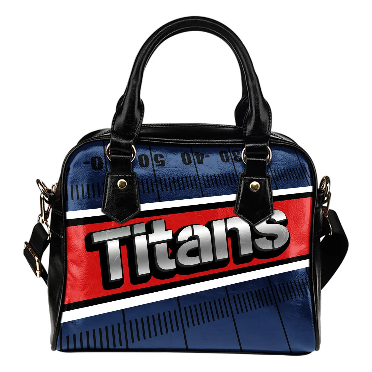 Tennessee Titans Silver Name Colorful Shoulder Handbags Sb0801