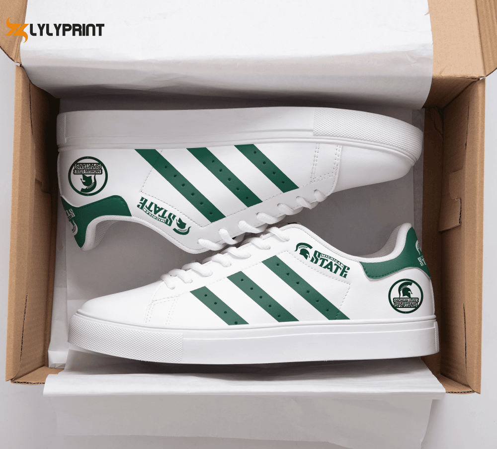 Michigan State Spartans 1 Skate Shoes For Men Women Fans Gift (2) , Trendy Style Sneakers ST0801