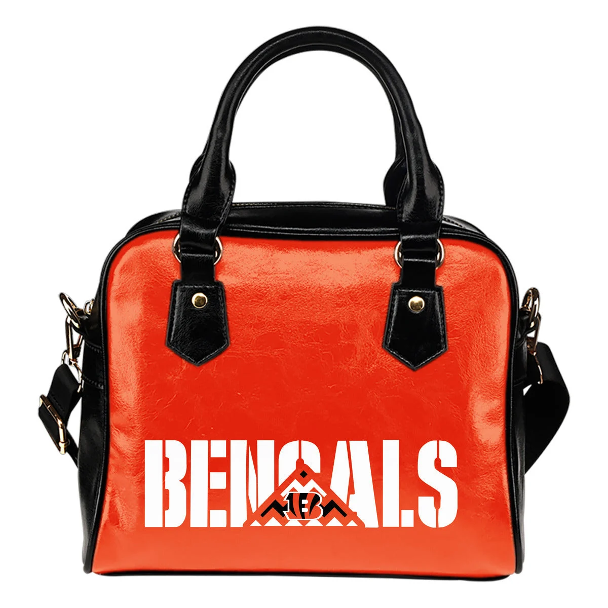 Cincinnati Bengals Mass Triangle Shoulder Handbags Sb0801