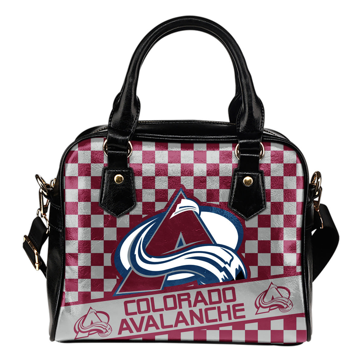 Different Fabulous Banner Colorado Avalanche Shoulder Handbags Sb0801