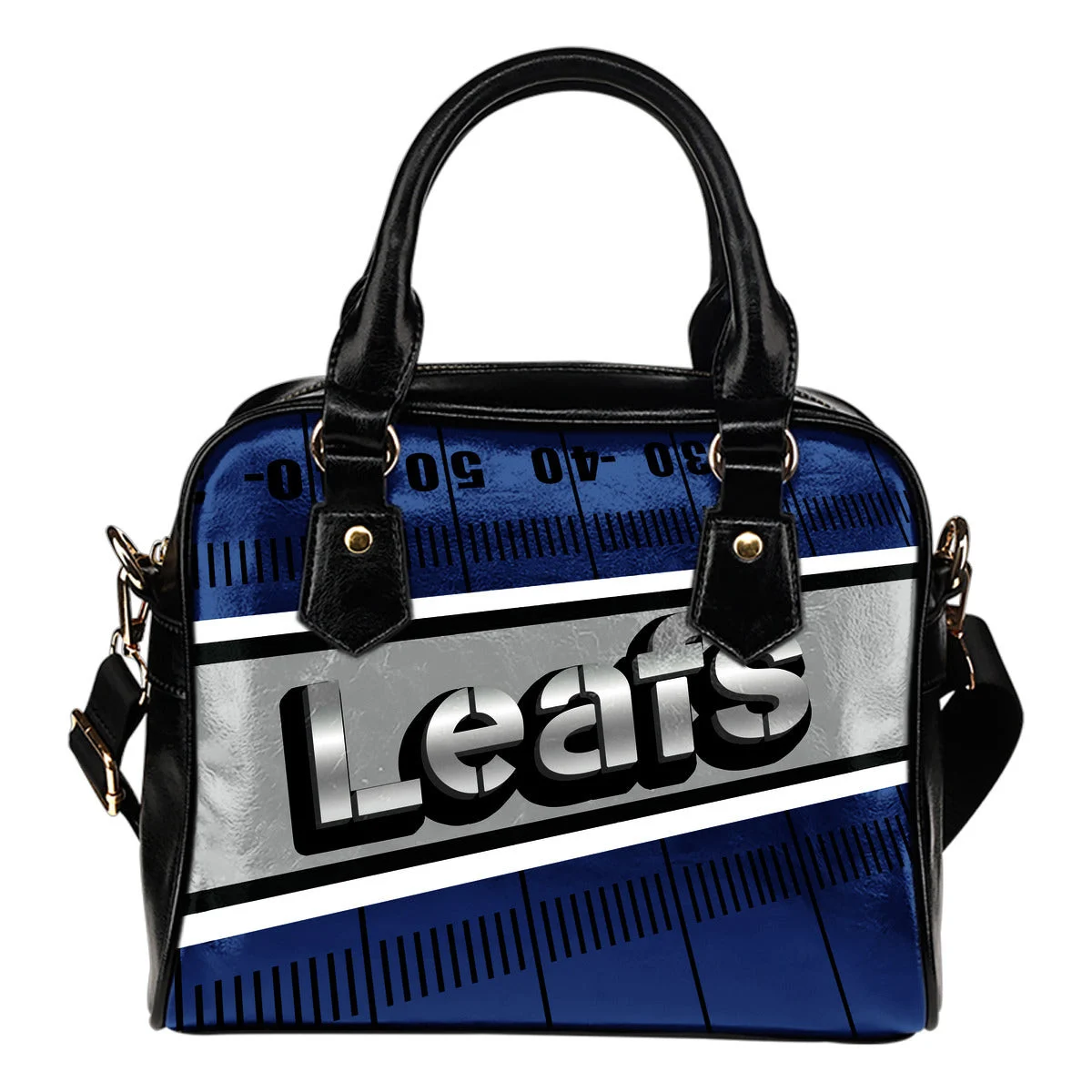 Toronto Maple Leafs Silver Name Colorful Shoulder Handbags Sb0801