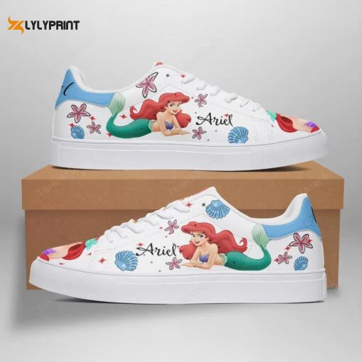The Little Mermaid Skate Shoes For Men Women Fans Gift  ST0801