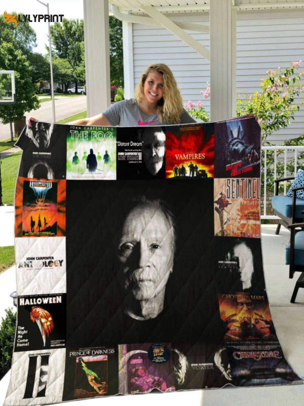 Carpenter 3D Customized Quilt Blanket , Soft Quilt, King Size, All Season Cozy Quilt QB0901