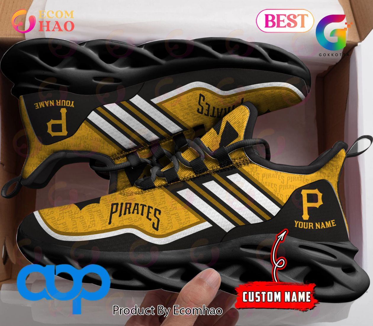 MLB Pittsburgh Pirates New Clunky Max Soul Sneaker, Shoes  Unisex sneakers MS0601