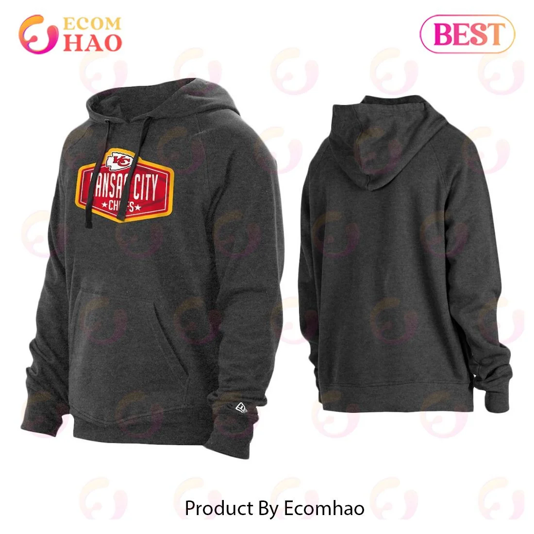 2022 Draft Kansas City Chiefs Charcoal Hook Hoodie Kansas City Chiefs Charcoal Hoodie, Zip Hoodie, Man - Women, Warm, Premium Quality HZ0501