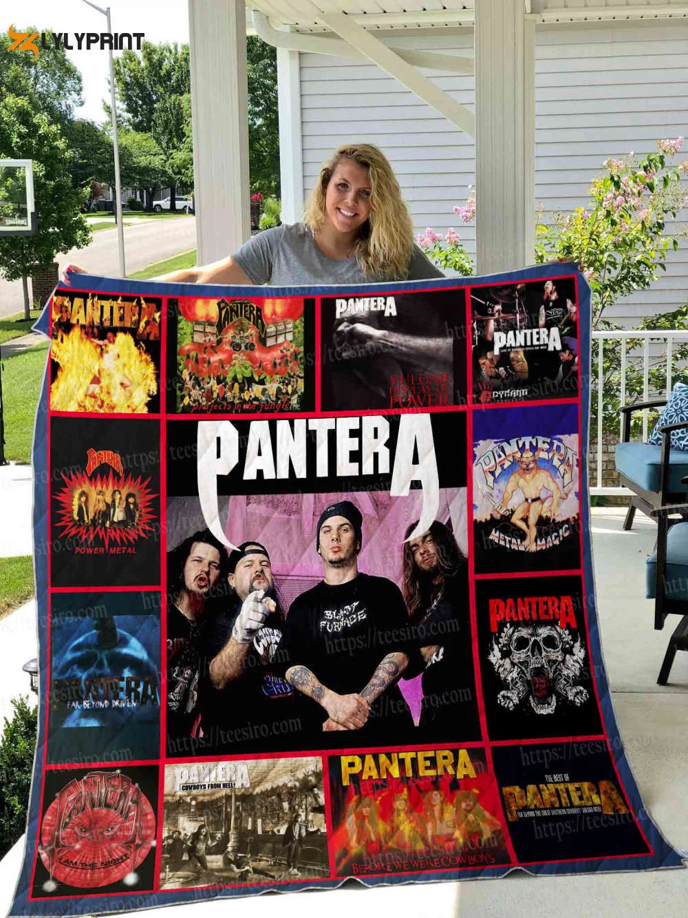 Pantera 2 Quilt Blanket For Fans Home Decor Gift , Soft Quilt, King Size, All Season Cozy Quilt QB0901