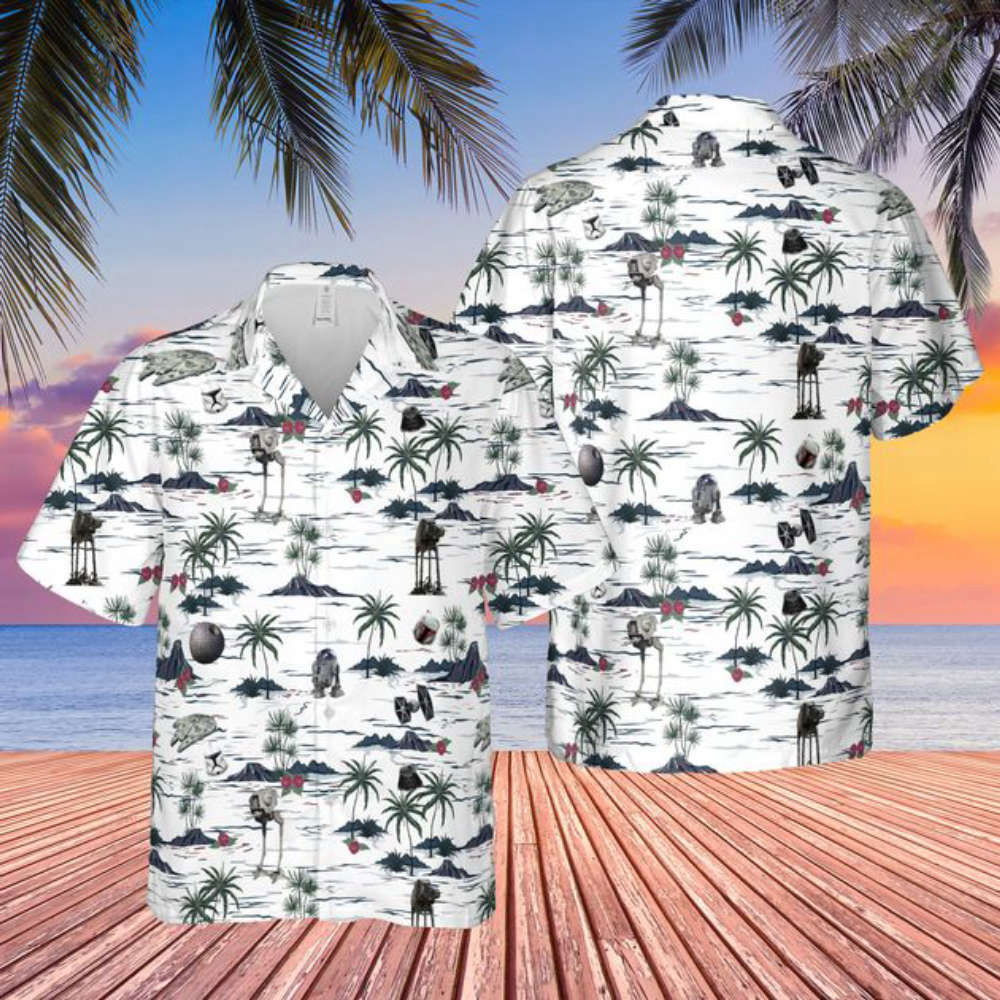 Hawaiian Shirt, Star War Hawaiian Shirt Hot Summer Holiday Gif HW0601