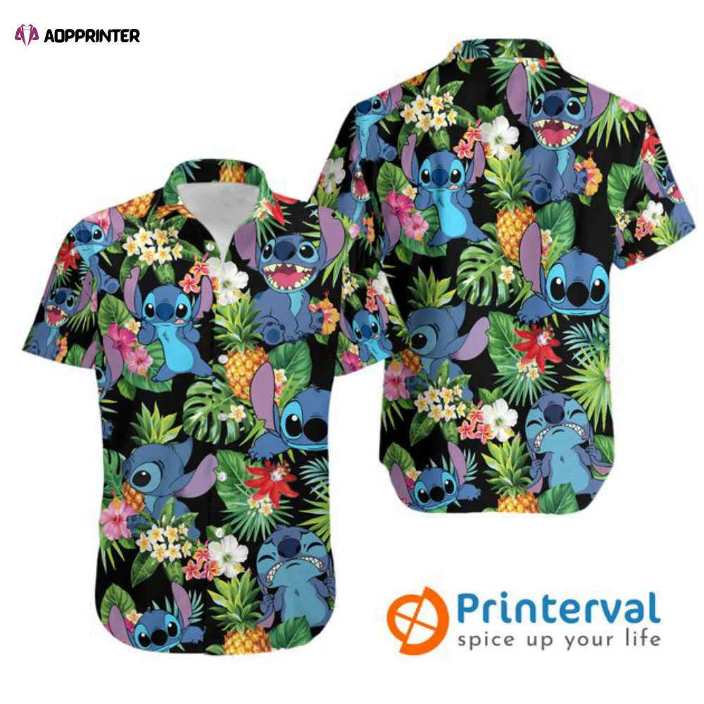 Stitch Hawaiian Shirt HW0601