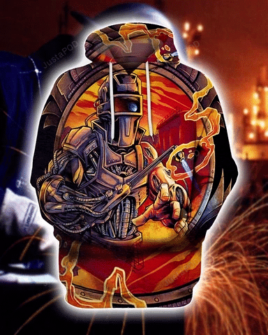 Super Welder 3D All Over Print Hoodie, Zip-up Hoodie HZ0501