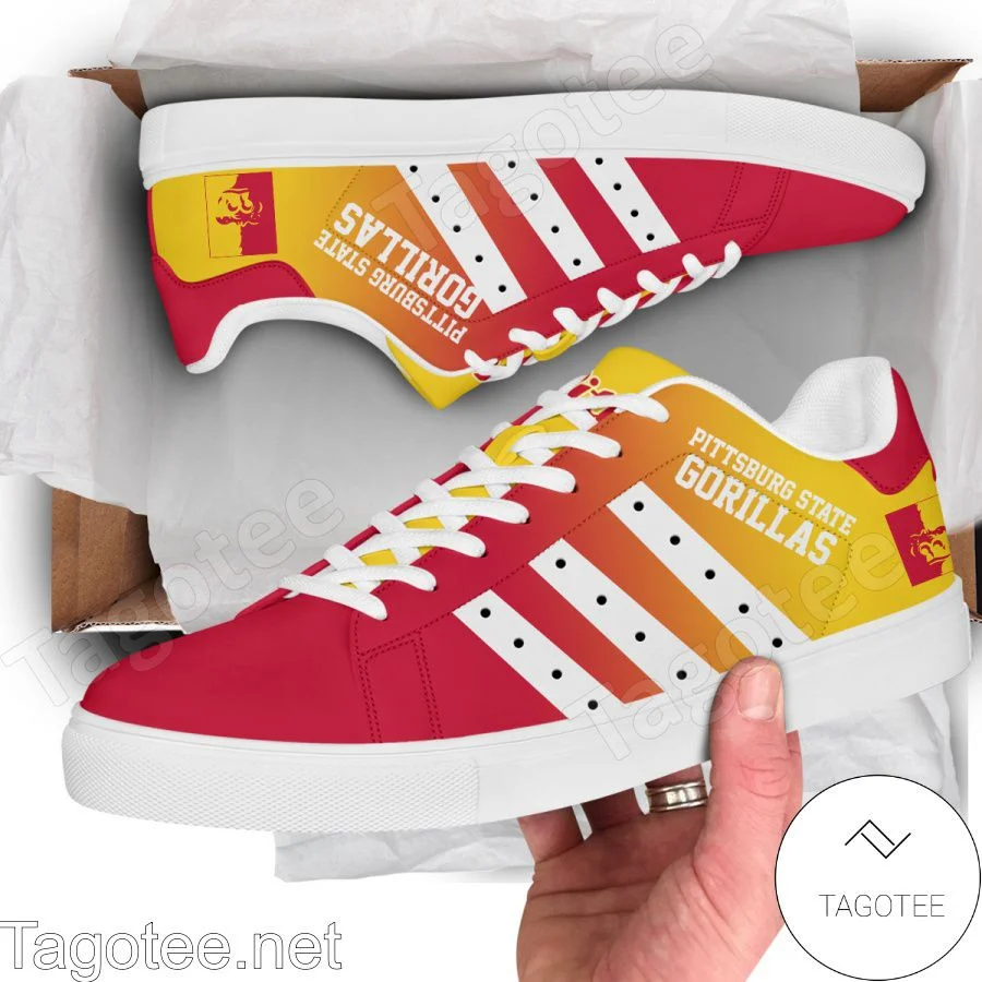 NCAA Pittsburg State Gorillas Style Stan Smith Shoes , Trendy Style Sneakers ST0801