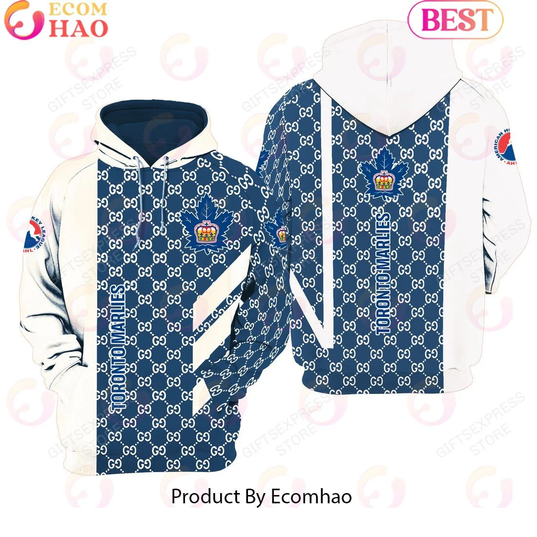 AHL Toronto Marlies Luxury Style Hoodie, Zip Hoodie, Man - Women, Warm, Premium Quality HZ0501