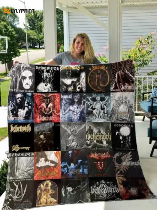 Behemoth 1 Quilt Blanket For Fans Home Decor Gift ,  Soft Quilt, King Size, All Season Cozy Quilt QB0901