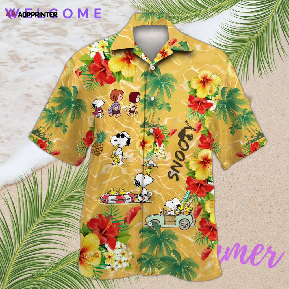Snoopy 6 Hawaiian Shirt Shorts Summer 2023 Hot HW0601