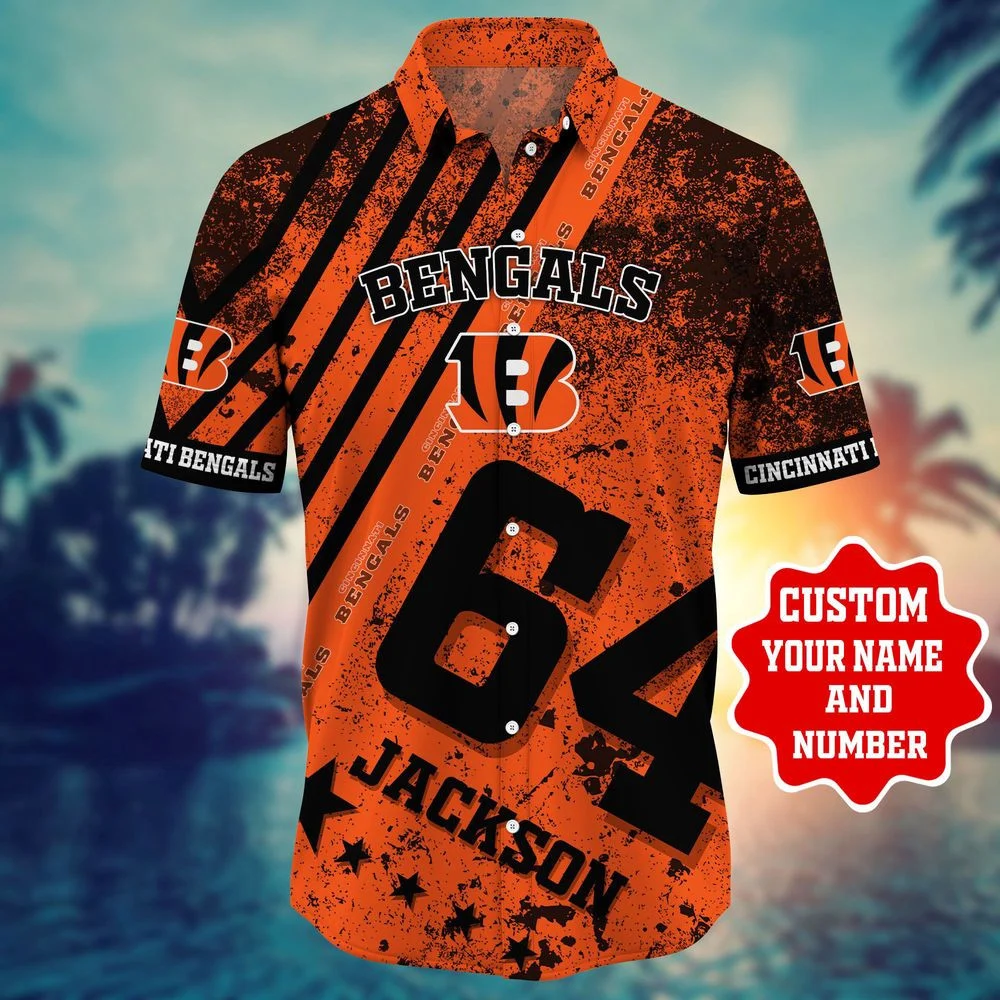 Cincinnati Bengals NFL-Personalized Hawaii Shirt Style Hot Trending HW0601