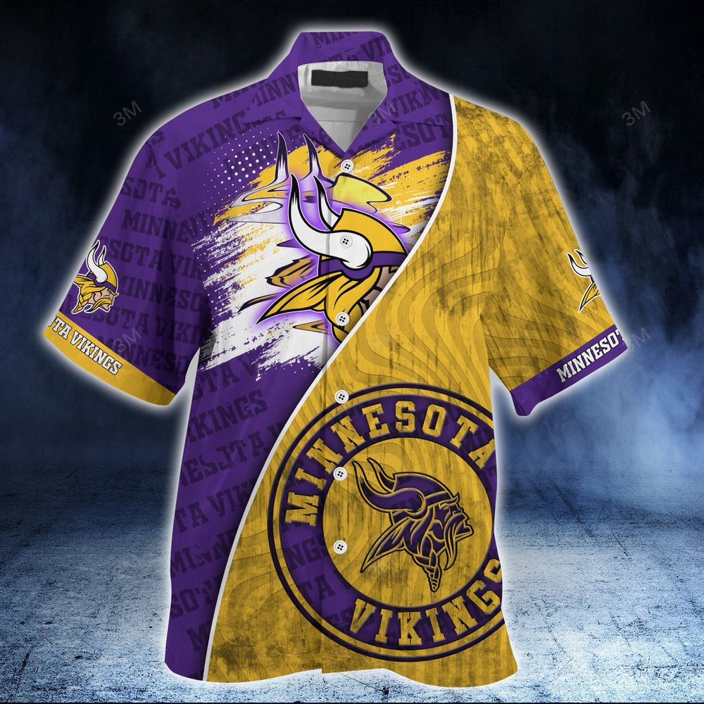 Minnesota Vikings NFL-Summer Hawaii Shirt And Shorts New Trend For This Season HW0601