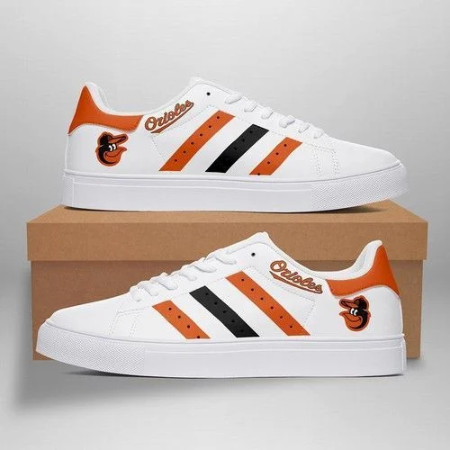 MLB Baltimore Orioles Stan Smith Shoes Unisex Women Men, Trendy Style Sneakers ST0801
