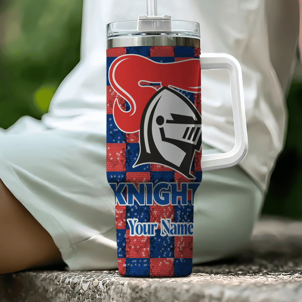Newcastle Knights NRL Personalized Stanley Tumbler 40oz 0501TB40