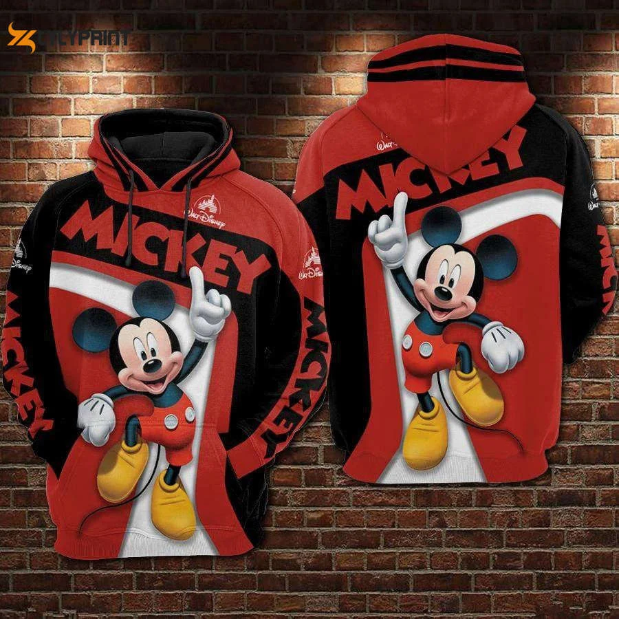 Mickey Mouse Disney, Funny Mickey Ver25 Aop Hoodie HZ0501