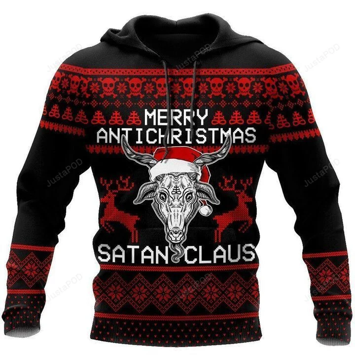 Christmas Santa Claus 3D All Over Print Hoodie, Zip-up Hoodie HZ0501