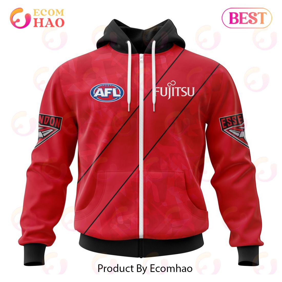 AFL Essendon Football Club Clash Kits 2023 3D Hoodie, Zip Hoodie, Man - Women, Warm, Premium Quality HZ0501