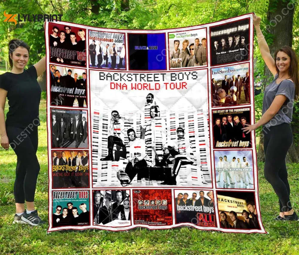 Backstreet Boys 1 Quilt Blanket For Fans Home Decor Gift ,  Soft Quilt, King Size, All Season Cozy Quilt QB0901