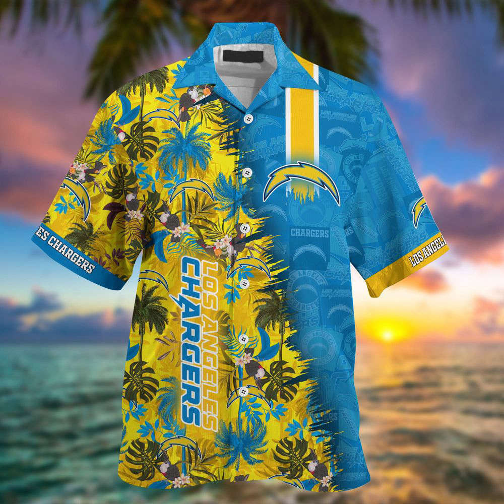 Los Angeles Chargers NFL-Summer Hawaii Shirt And Shorts For Your Loved Ones HW0601