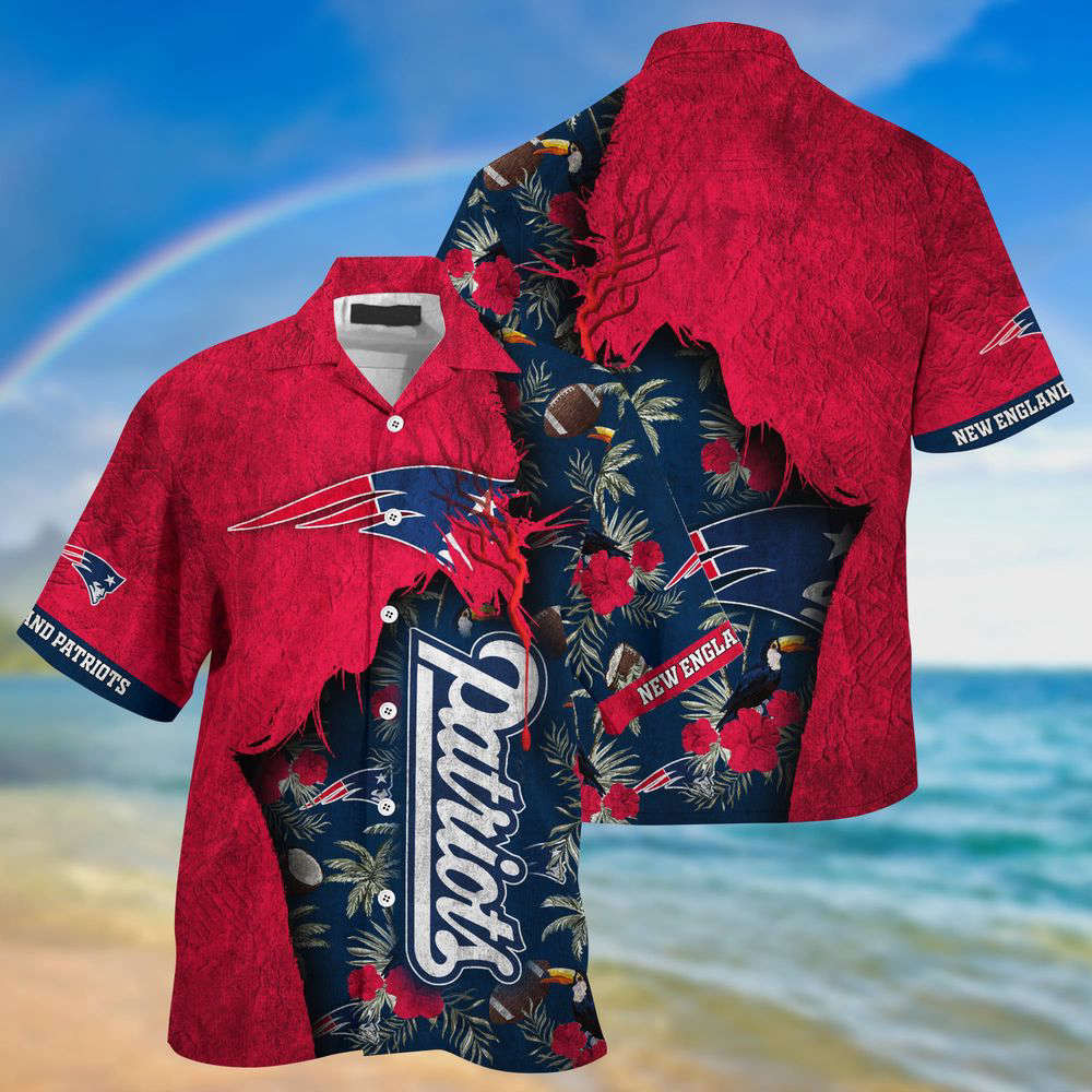 New England Patriots NFL-God Hawaii Shirt New Gift For Summer HW0601