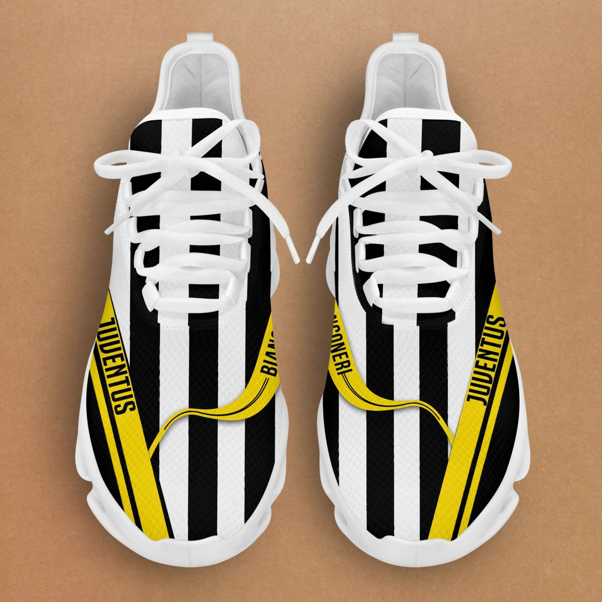 Juventus FC Black White Max Soul Shoes Unisex MS0601