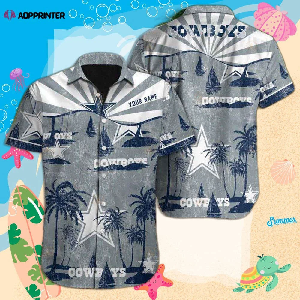Dallas Hawaiian Shirt Dallas Cowboys Football Custom Hawaiian Shirts HW0601