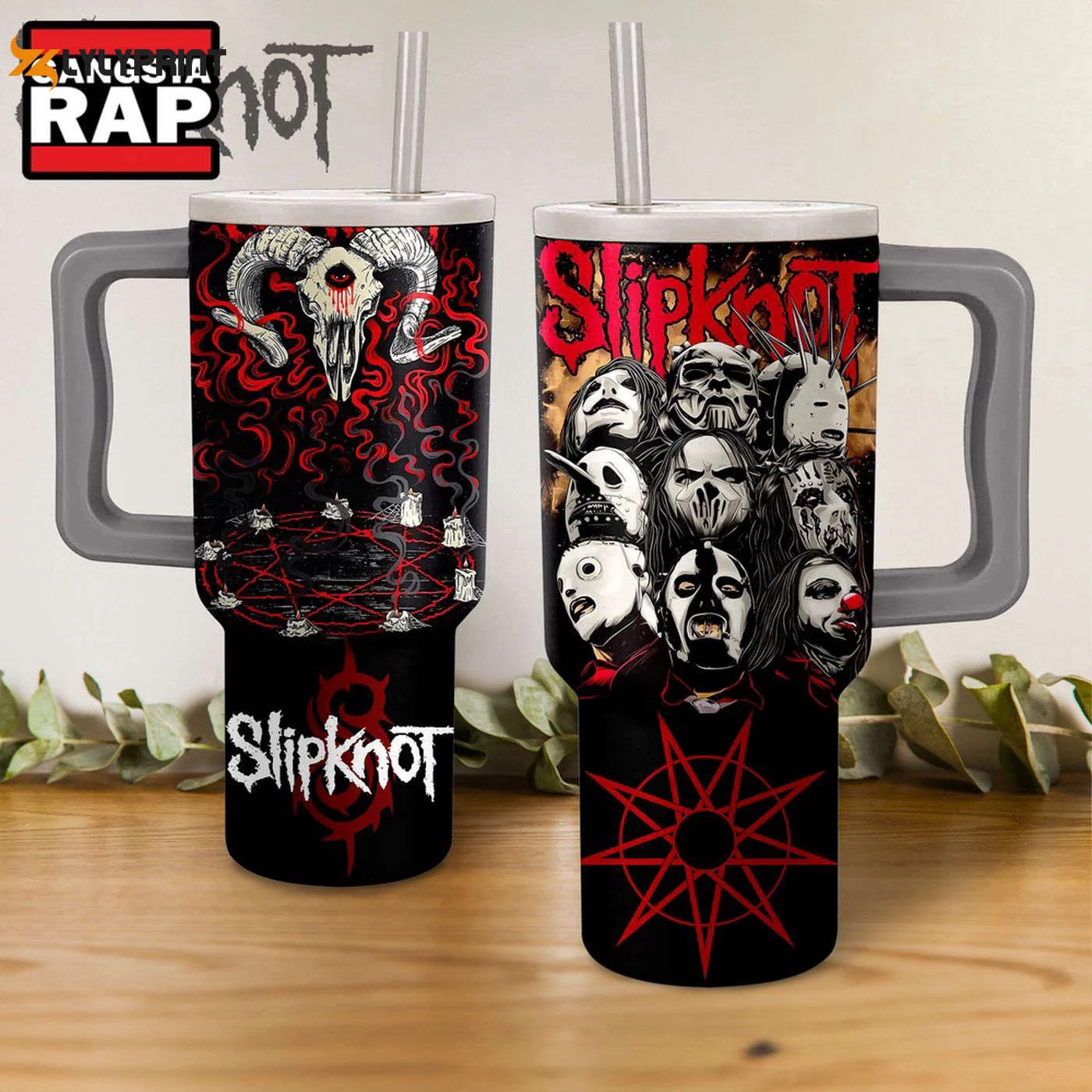 Slipknot Stanley Tumbler 40oz Official Band Merchandise for Fans 0501TB40