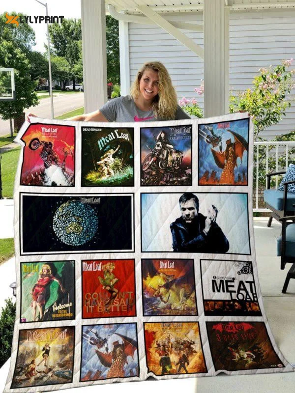 Meat Loaf 3D Customized Quilt Blanket For Fans Home Decor Gift ,  Soft Quilt, King Size, All Season Cozy Quilt QB0901
