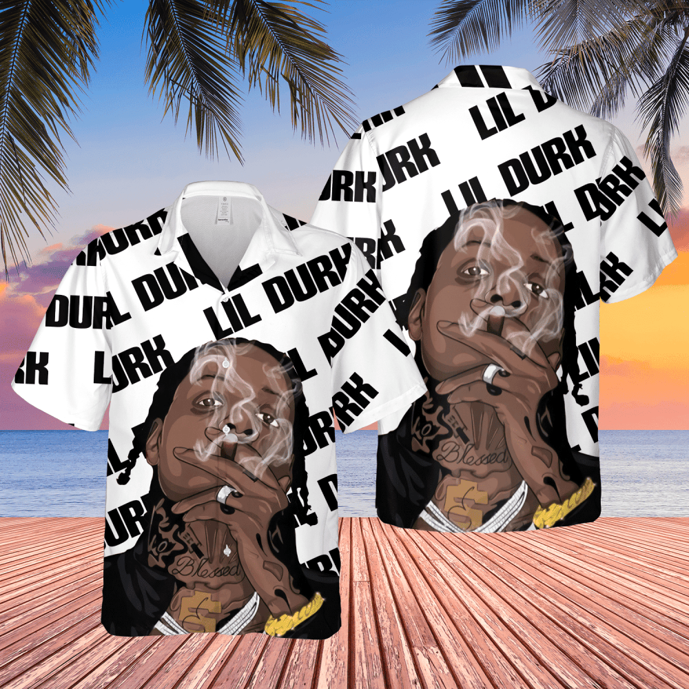 Lil Durk Hip hop Rapper Hawaiian Shirt HW0601