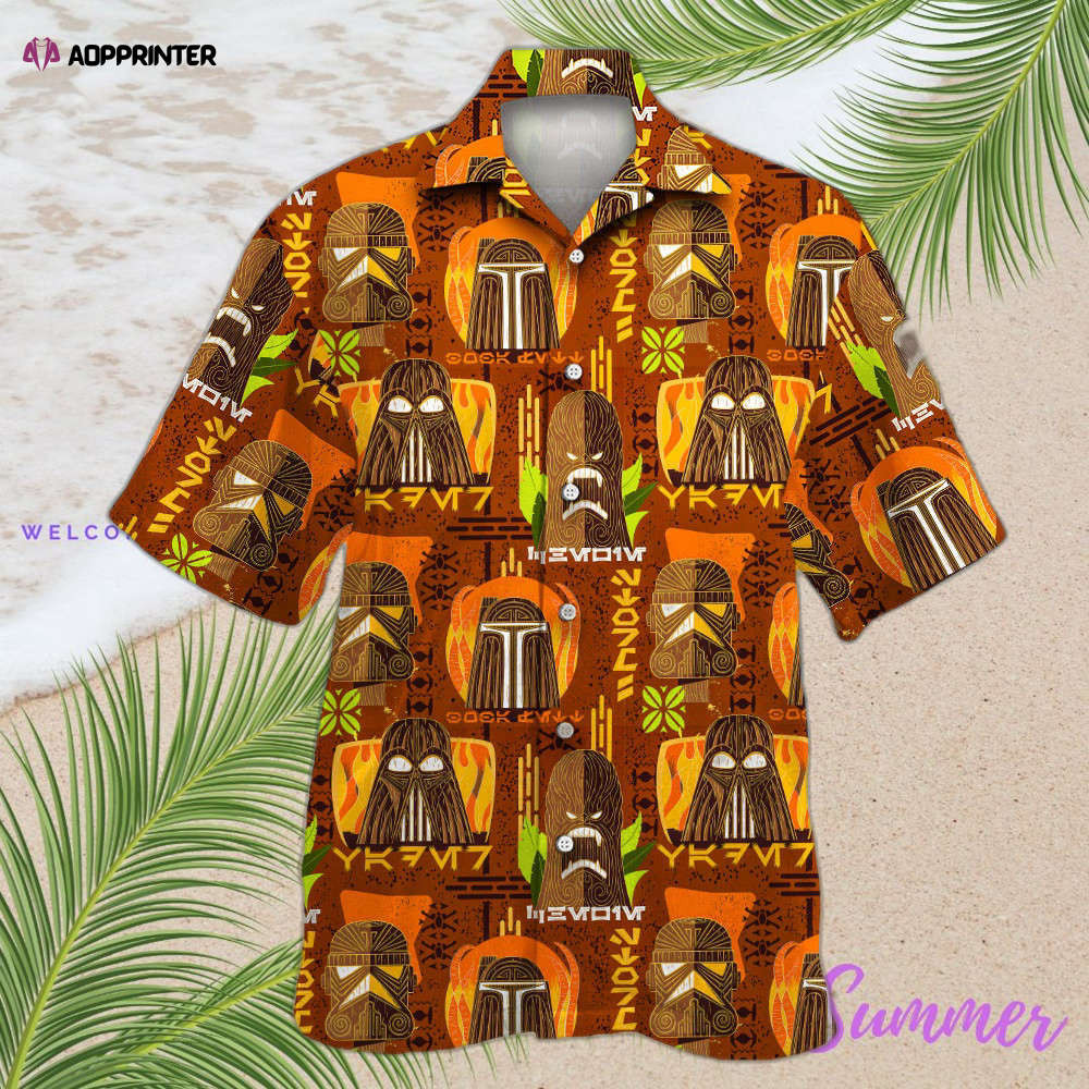 Star Wars Tiki 03 Hawaiian Shirt Shorts Summer 2023 Hot HW0601