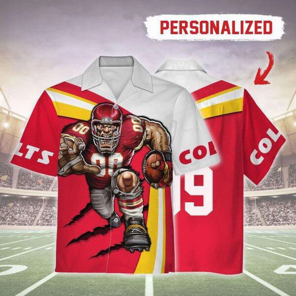 Personalized Unisex Hawaiian Shirt Kansas City Chiefs Football Team 3D Apparel For Men Women HW0601
