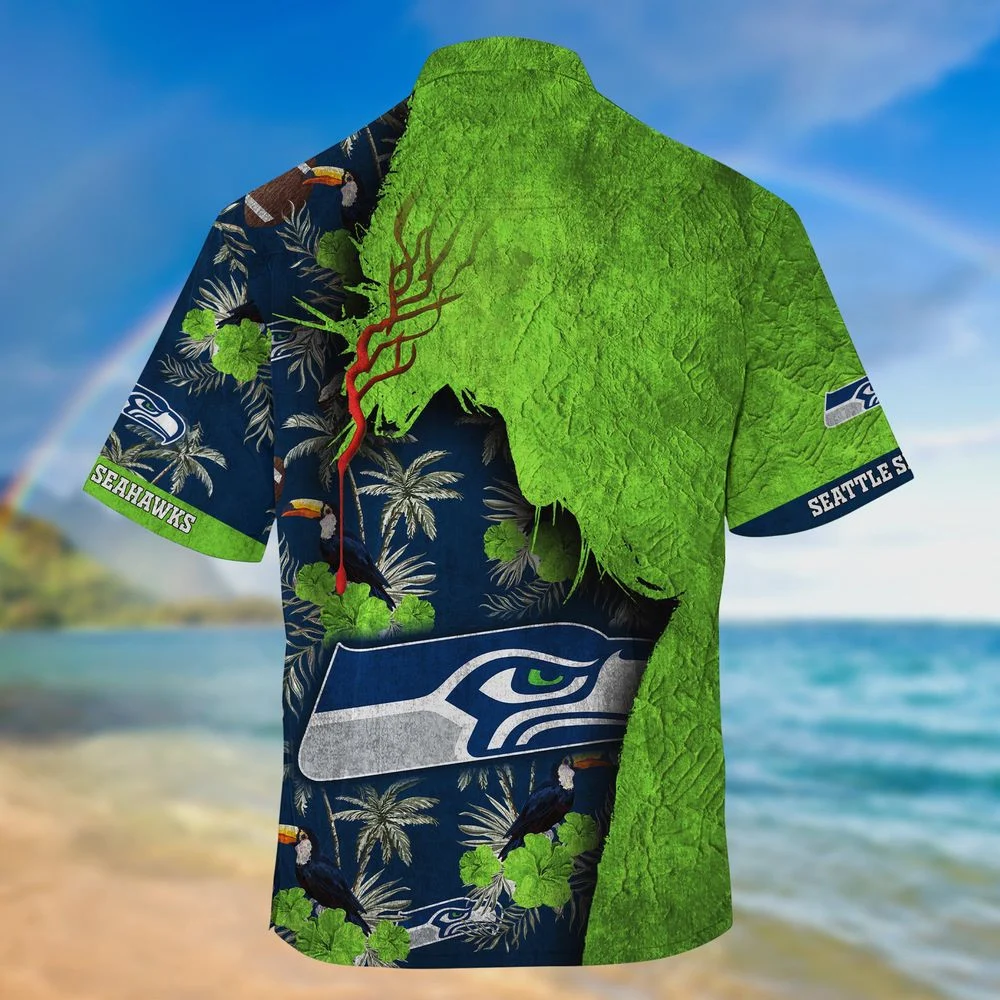 Seattle Seahawks NFL-God Hawaii Shirt New Gift For Summer HW0601