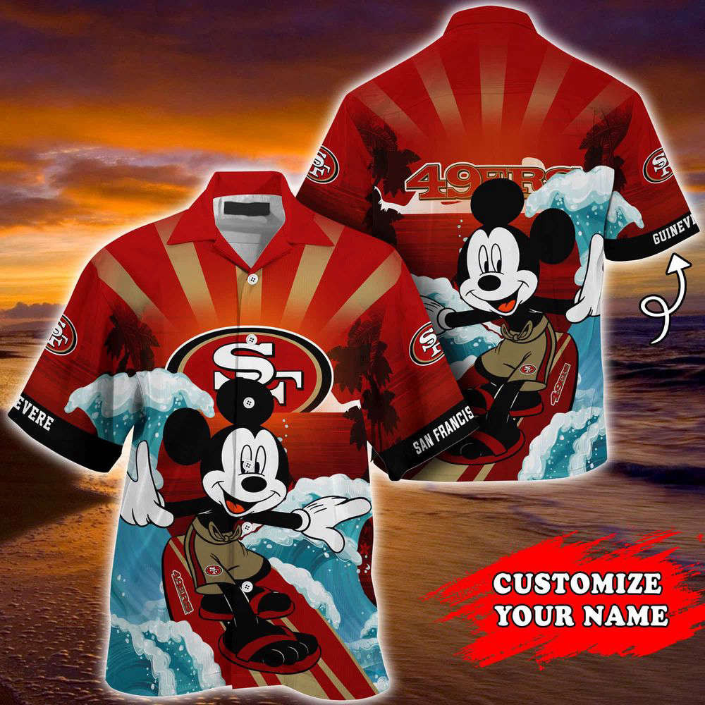 San Francisco 49ers NFL-Summer Customized Hawaii Shirt For Sports Fans HW0601