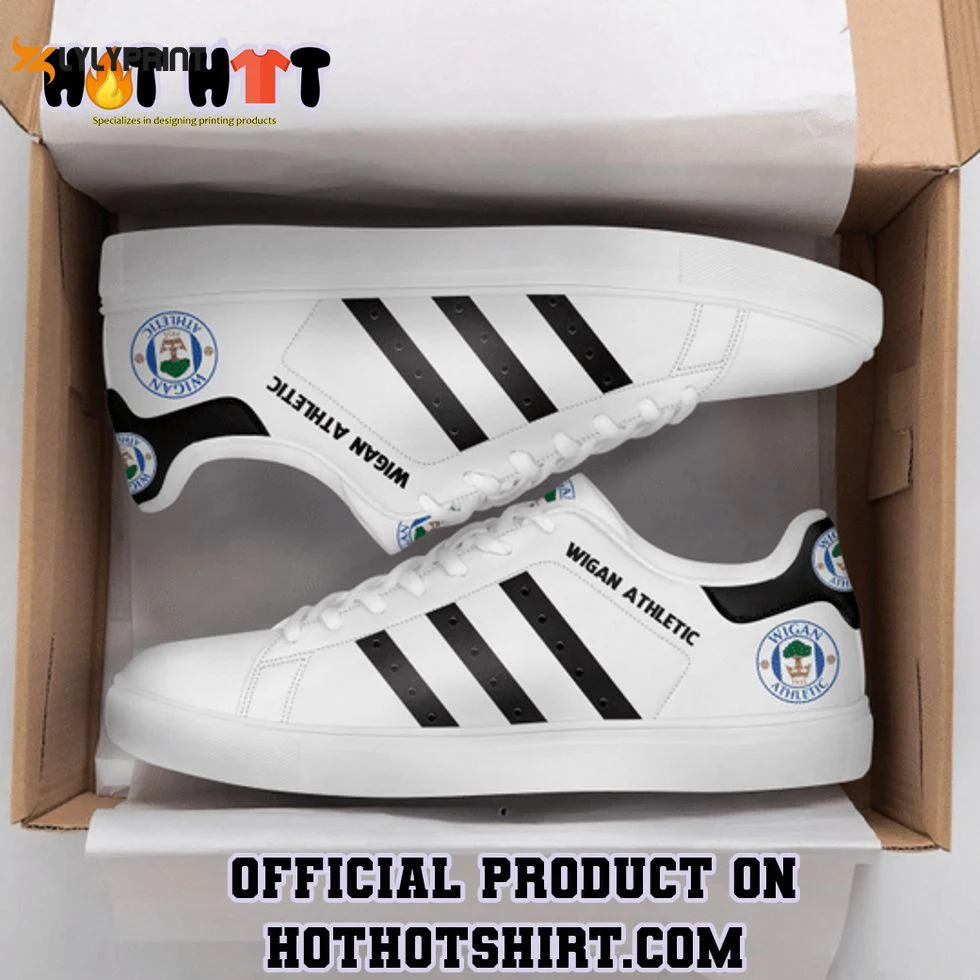 Wigan Athletic Skate Shoes For Men Women Fans Gift  ST0801