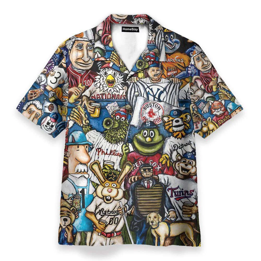 Baseball Hawaiian Shirt, Gift For Men And Women HW0601