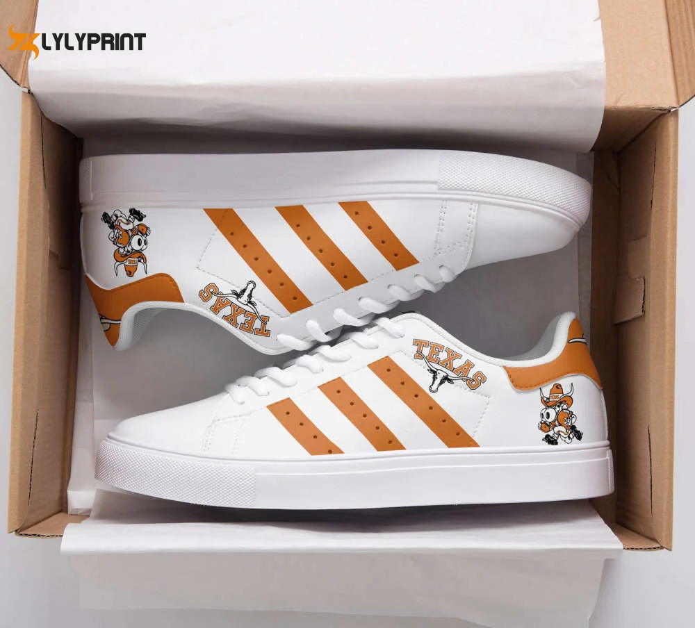 Texas Longhorns 3 Skate Shoes For Men And Women Fans Gift  ST0801