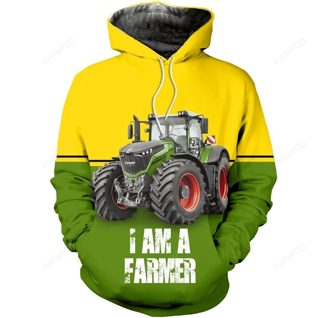 I Am A Farmer 3D All Over Printed Hoodie, Zip- Up Hoodie HZ0501