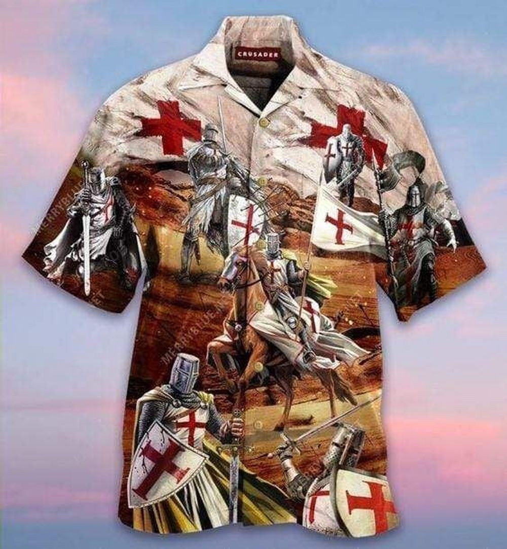 Hawaiian Aloha Shirts A Child Of God A Man Of Faith Warrior Of Christ HW0601