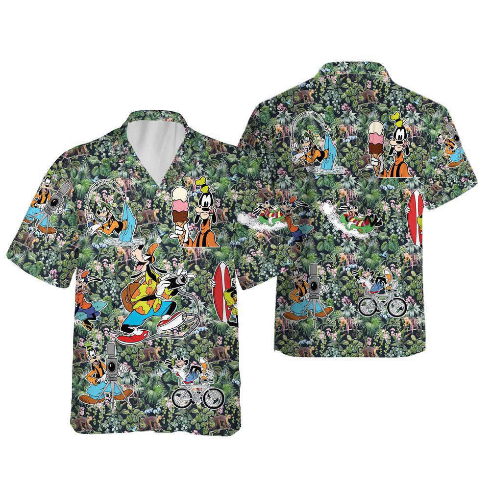 Goofy Summer Hawaiian Shirt, Disneyland Beach Hawaii, For Men Women HW0601